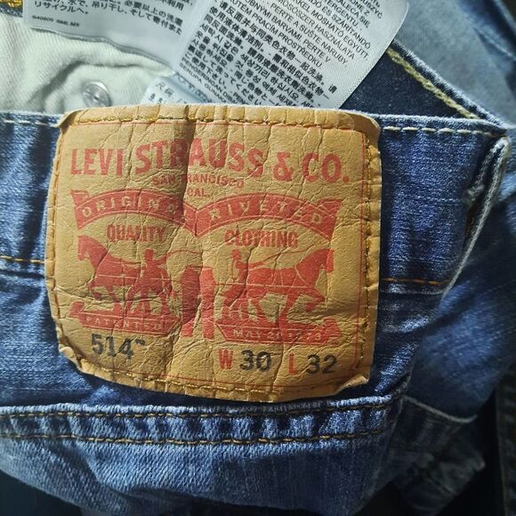 Levi's 514 Jeans Mens Size 30 32 Classic Core‎ - Picture 7 of 8